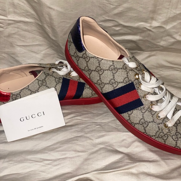 Gucci Shoes Vintage Gucci Tennis Sneaker Poshmark